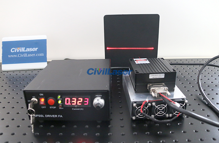 638nm line laser
